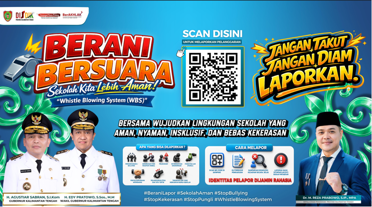 Ciptakan Lingkungan Sekolah Transparan, Siswa dan Guru SMA Swasta Katolik Santo Aloysius Gonzaga Pangkalan Bun Ikuti Sosialisasi WBS Disdik